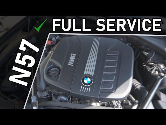 BMW F10 N57 Timing Chains and Bearings Servicing