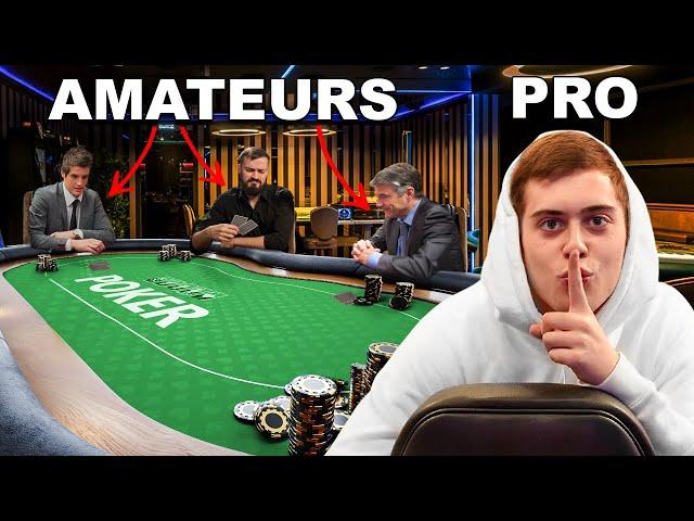 I Went UNDERCOVER in a High Stakes Poker Game!