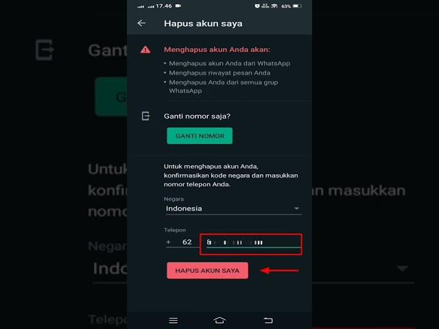 Cara Hapus Akun WhatsApp Secara Permanen