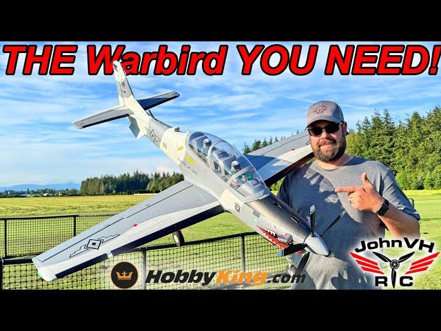 Hobbyking Super Tucano AMAZING Warbird!! 1600mm @HobbyKingOfficial