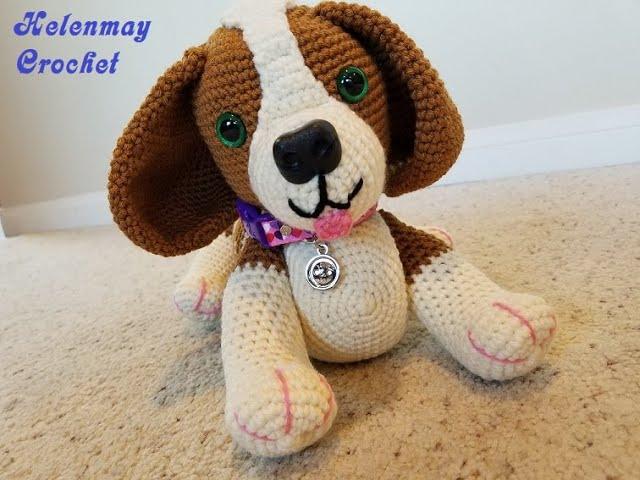 Crochet Cavalier Spaniel Dog Part 1 of 2  DIY Video Tutorial