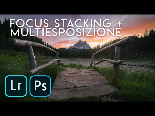 FOCUS STACKING + MULTIESPOSIZIONE: come unire le 2 tecniche e ottenere foto d'impatto! | Photoshop