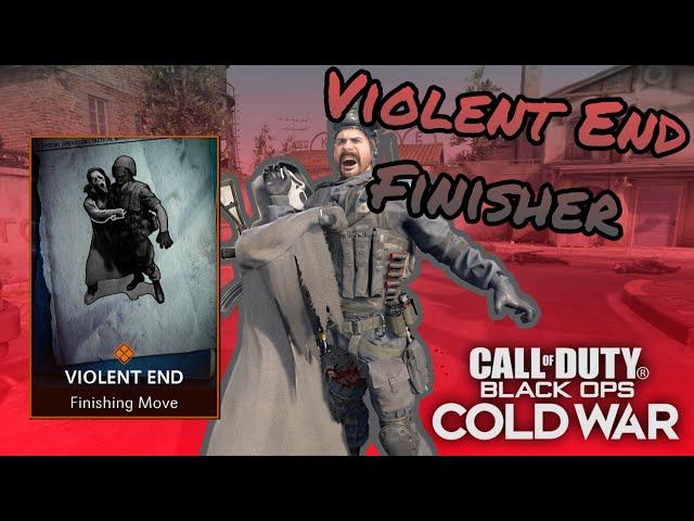 Violent End Finishing Move (LIMITED TIME SCREAM OPERATOR BUNDLE) | Black Ops Cold War | Season 6