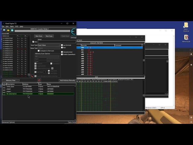 Easy Tutorial to Find Memory Offsets for Any Game!  #csgo  #hacking #cheatengine #cs2
