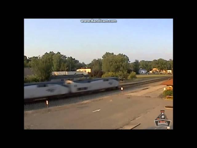 Amtrak 30 - Chesterton IN - RailStream RailCam