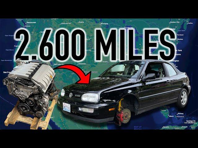 Will this Engine-Swapped 90's Volkswagen make it 2,600 MILES home?