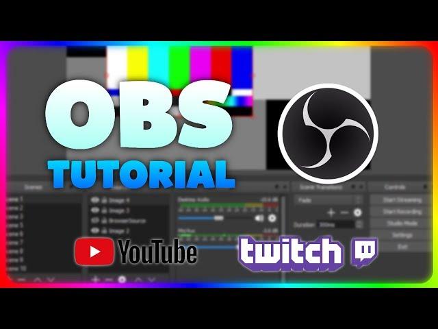 OBS STUDIO TUTORIAL GERMAN - OBS Studio richtig eingestellt - STREAM und AUFNEHMEN - Anfänger