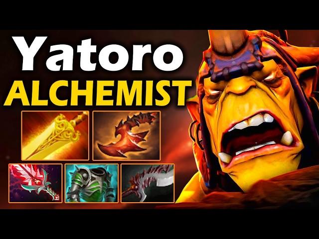 Яторо Топ 1 РАНГ МИРА! - Yatoro Alchemist 7.37 ДОТА 2