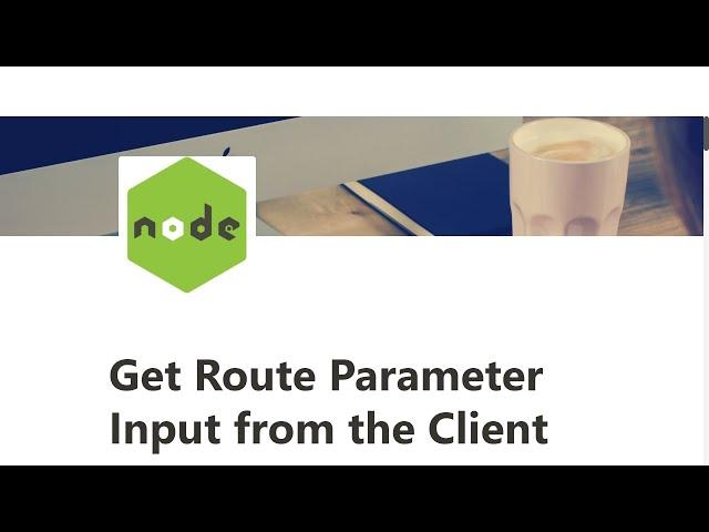 09 - Get Route Parameter Input from the Client - Basic Node and Express - freeCodeCamp Tutorial