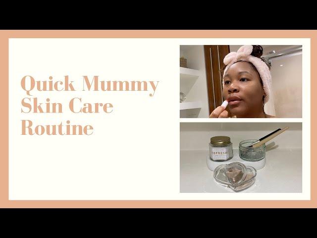 All Natural Quick Mummy Skin Care Routine | MIMIDIARIES