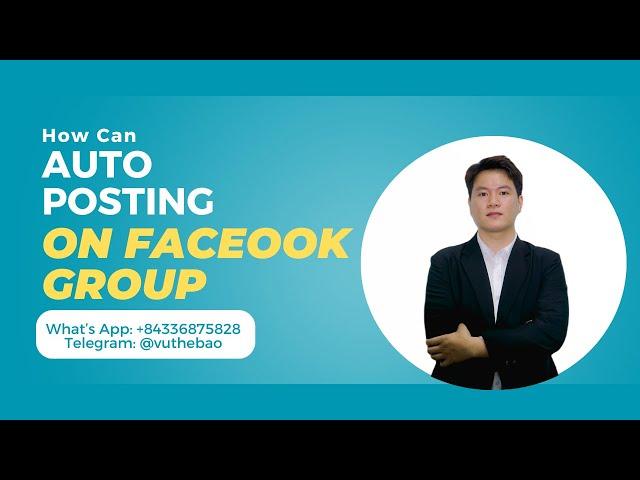 How Can Auto Posting On Facebook Groups | Auto Post Facebook Group