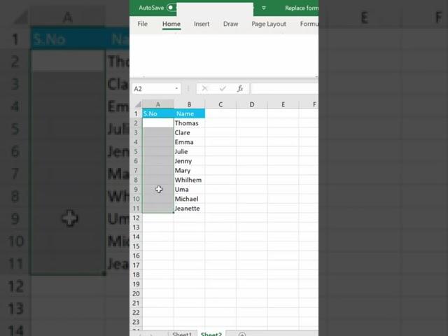 How to Automatically Number Rows in Excel