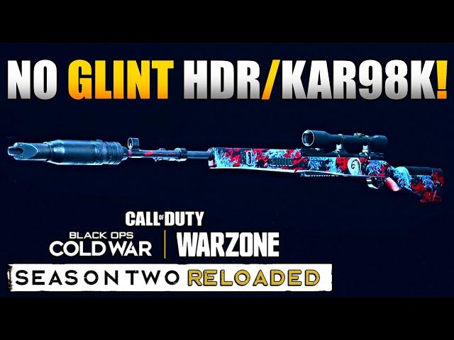 1.34 Update Broke MW Snipers: New No Glint Optics in Warzone | HDR/Kar98k Class Setup/Loadouts