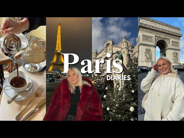 PARIS VLOG | My boyfriend surprised me with a trip to PARIS at Christmas?! | elmint