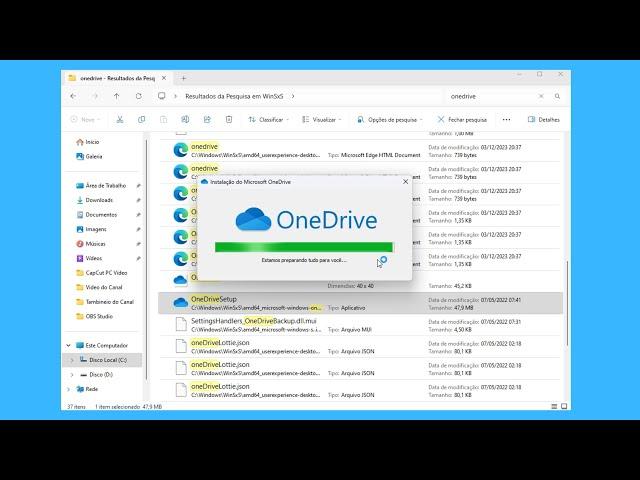 Como Instalar OneDrive no Windows 11