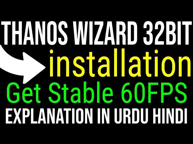 PhoenixOS: ThanOS Wizard OS x86 32bit installation Explanation URDU/Hindi (Get stable 60 FPS)