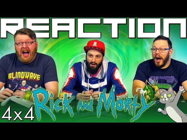 Rick and Morty 4x4 REACTION!! "Claw and Hoarder: Special Ricktim's Morty"