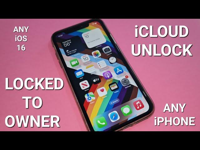 iCloud Unlock iPhone 5,6,7,8,X,11,12,13,14 Any iOS Locked to Owner Remove without Computer Success️