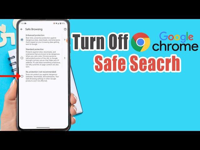 How to Turn Off Safe Search in Google Chrome Android | Disable Safebrowsing Mode on Chrome