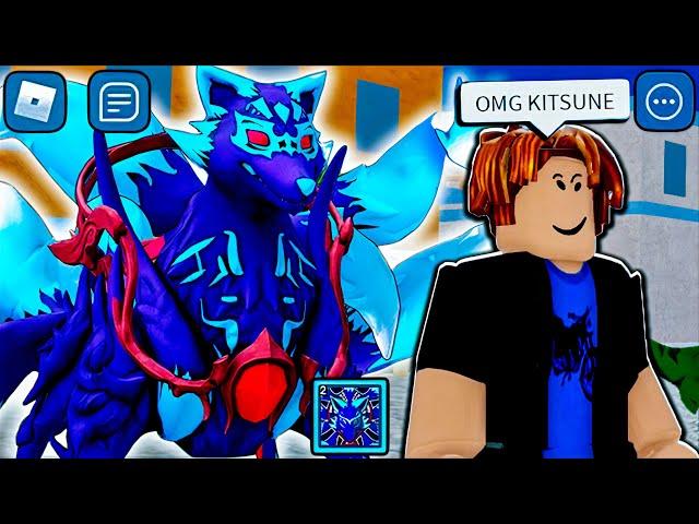 ROBLOX Blox Fruits FUNNY MOMENTS (KITSUNE)