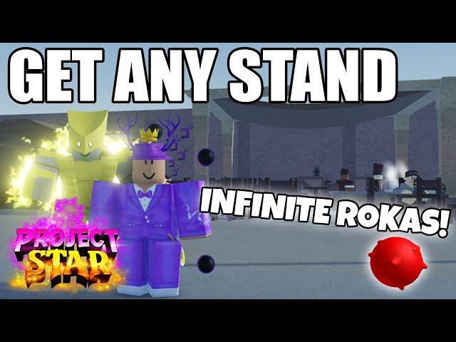 *NEW* HOW TO GET ANY STAND IN PROJECT STAR! *INFINITE ROKA METHOD* Best New Roblox Jojo Game!