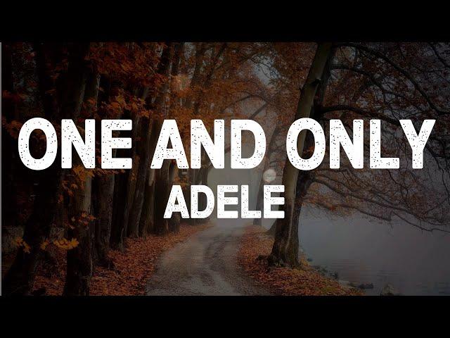 Adele - One and Only