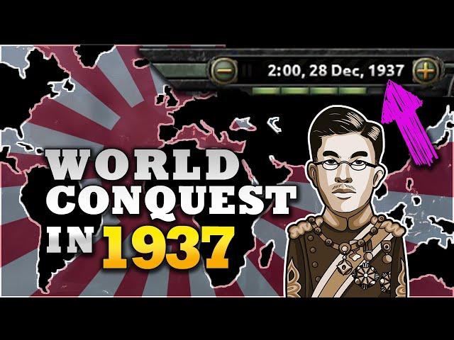 World Conquest in December 1937  - Hoi4 Japan v1.12 Speedrun Explained