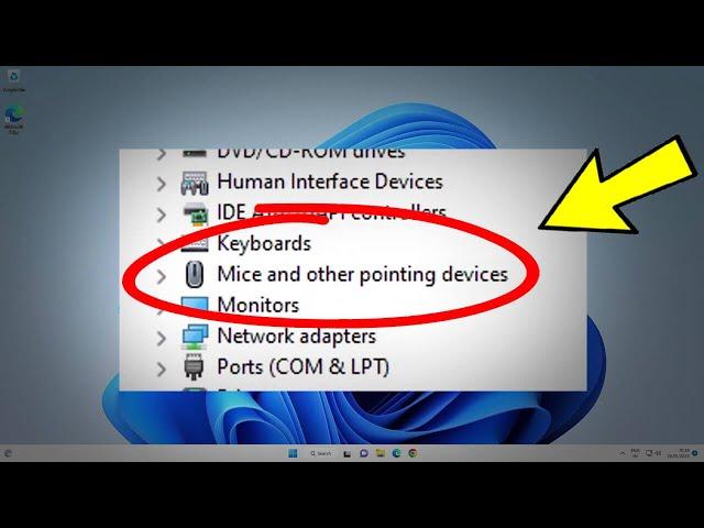 Fix Mice and Other Pointing Devices missing from Device Manager in windows 11 / 10 ️