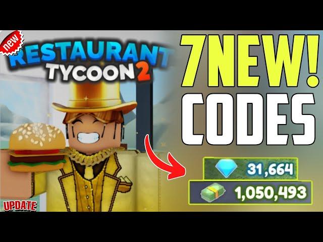 ️UPDATE!! Codes️ RESTAURANT TYCOON 2 CODES - ROBLOX RESTAURANT TYCOON 2 - RESTAURANT TYCOON 2 CODE