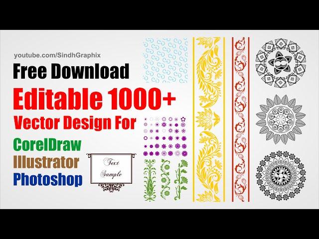 Free Download 1000+ Editable Vector for CorelDraw | Illustrator | Photoshop | CDR File | Hindi Urdu