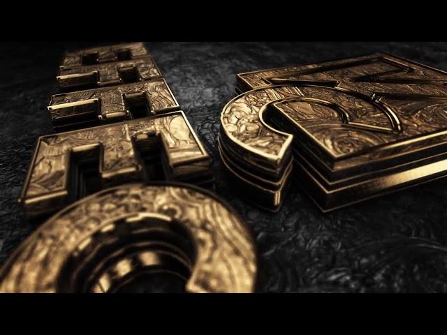 Cinematic Gold Logo Intro - After Effects Logo Intro