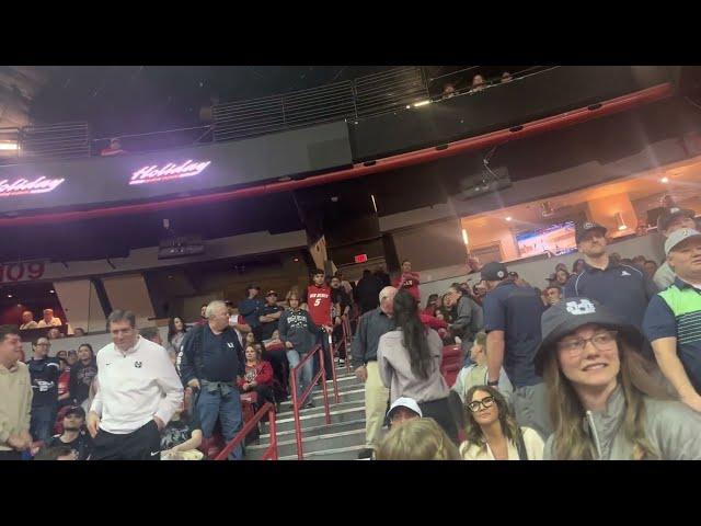 New Mexico Lobo fan "fights" USU fan at MW conference game