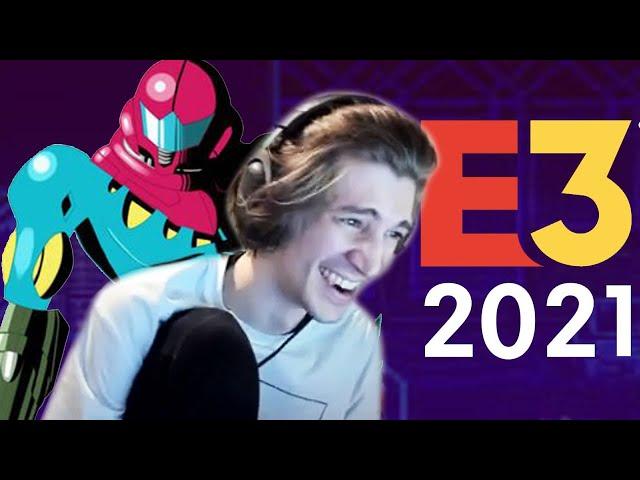 xQc Reacts to Dunkey's E3 2021