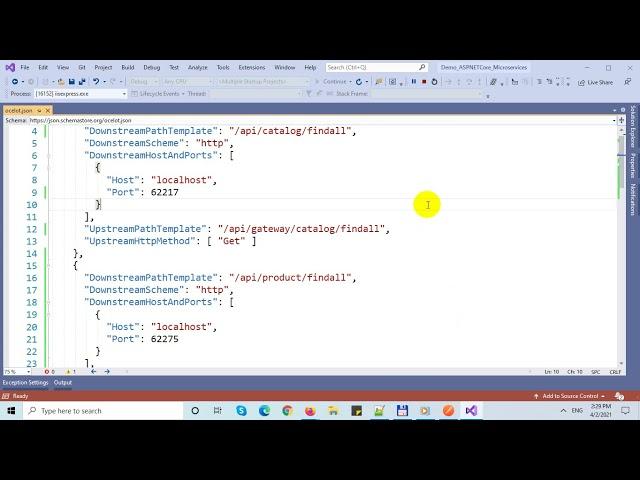 ASP.NET Core Microservices - Part 2 - Build API Gateway with Ocelot