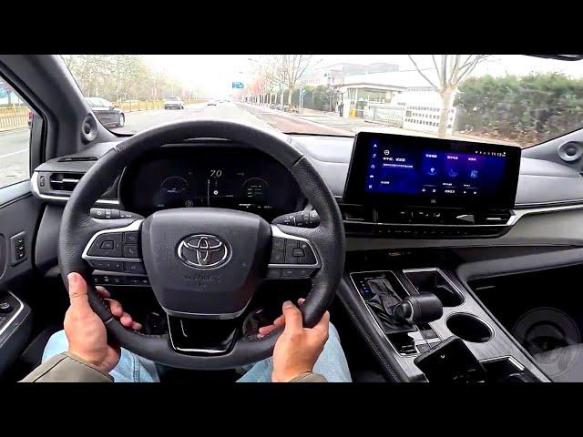 2025 Toyota Sienna (245 Hp) FULL Tour & POV Test Drive