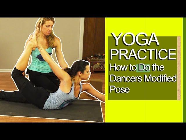 Yoga Practice: Dancers Pose Natarajasana Modified