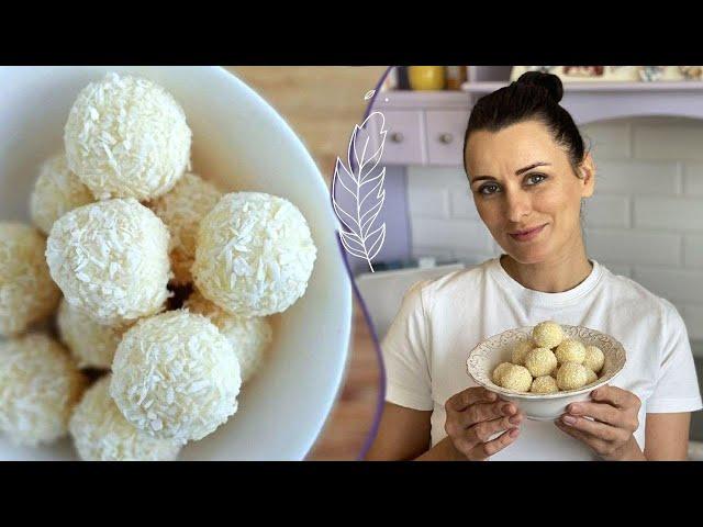 Raffaello Coconut Balls Recipe by Liza Glinskaya