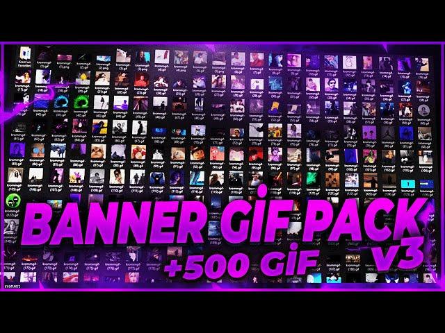 ÇOK İSTEDİNİZ! DİSCORD BANNER GİF PACK V3 +500 GİF!