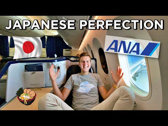 INCREDIBLE ANA 787 Business Class Flight