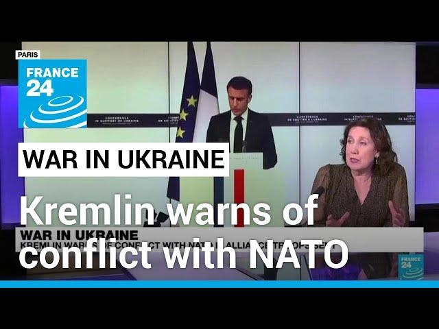Kremlin warns of conflict with NATO if alliance troops fight in Ukraine • FRANCE 24 English
