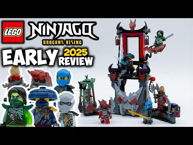 Dragonian Storm Village EARLY 2025 Review! Ninjago Dragons Rising Set 71841