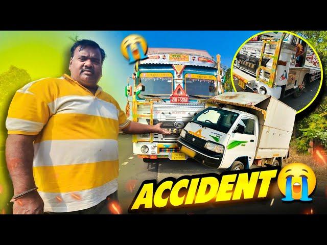 Aadhi Raat Mai Hamare New Truck Ka Accident Ho Gaya  || Unloading Mai Itna Problem || #vlog