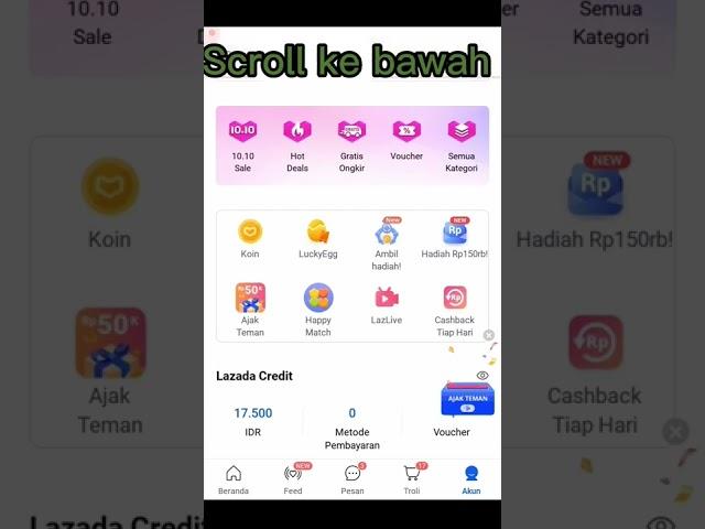 VOUCHER LAZADA 100K BELANJA GRATIS