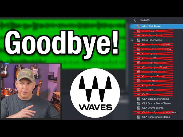 How to uninstall Waves plugins! - Delete them all or individual plugins from your plugin list.