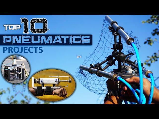 Top 10 Pneumatic System Projects Using Pneumatic Cylinder | Air Powered Project Ideas