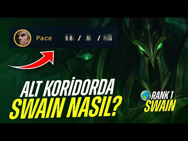 ESKİ ESPORCU YAYINCI İLE TAŞIDIK! | DÜNYA SWAİN 1. Sİ ÖĞRETİCİ ALT KORİDOR! | Pace LoL