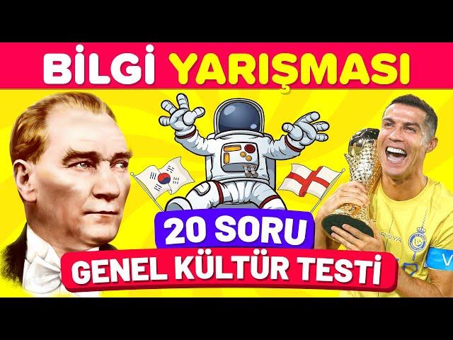 BİLGİ YARIŞINA VAR MISIN?   : Genel Kültür Bilgi Yarışması ile Rakiplerinize Meydan Okuyun! 