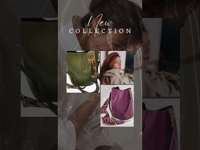 Leder Crossbody Taschen aus Italien - Frühling 2024 Video