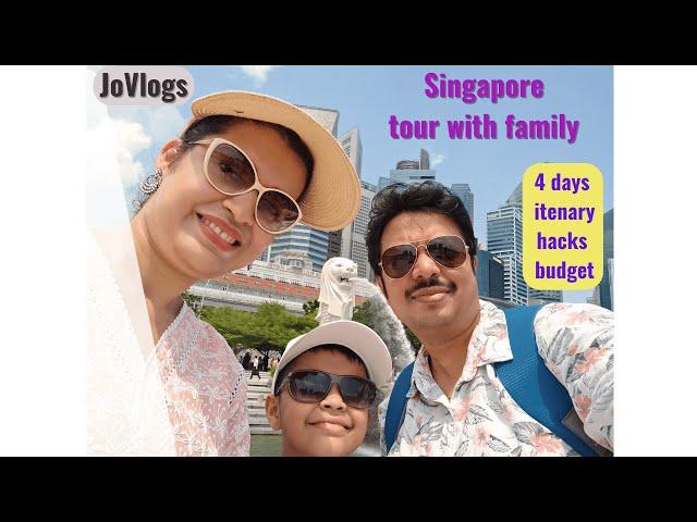 Singapore 4D/5D day itenary | Family budget travel | Ultimate travel hacks | Complete guide 2024