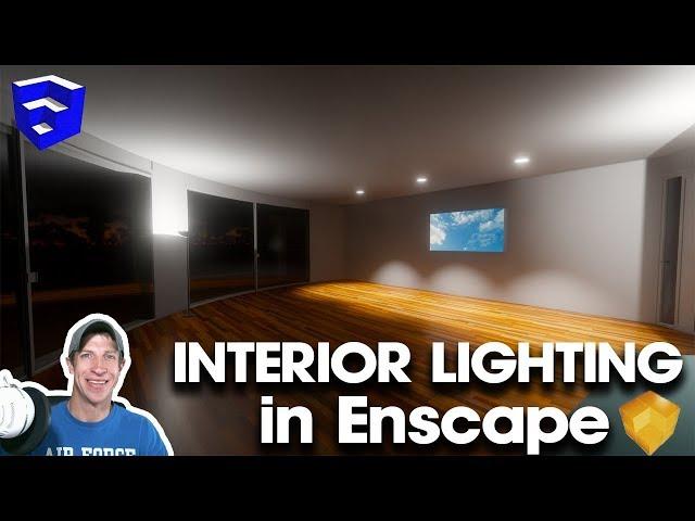 ADDING LIGHTING TO YOUR REALTIME RENDERING with Enscape for SketchUp